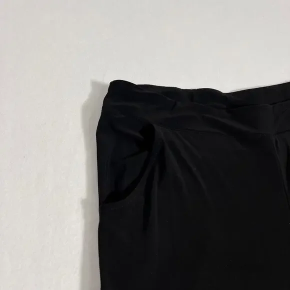 Joseph Ribkoff Pants Womens 12 Black Wide Leg Palazzo Pull On Cocktail Stretch - Picture 4 of 11